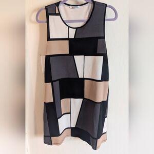 Celestino Color Block Sleeveless Dress